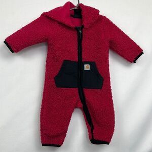 Carhartt Red and Black Kids Jacket